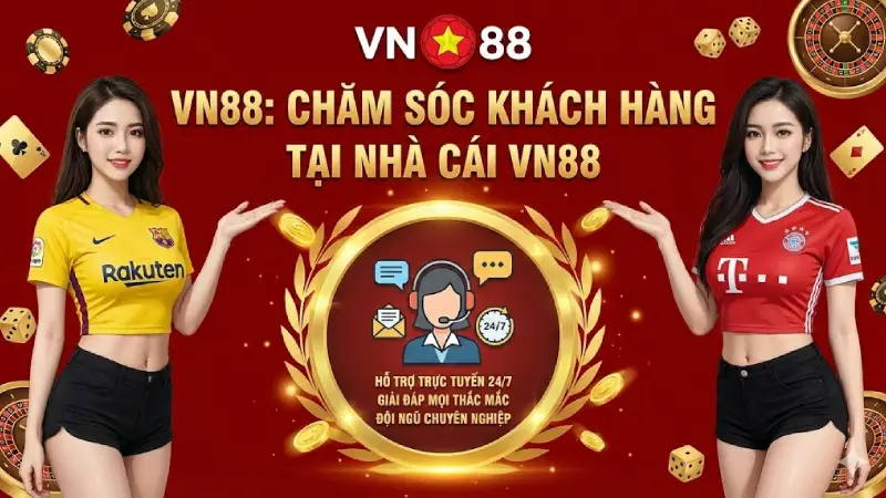 Chăm sóc khách hàng tại nhà cái vn88